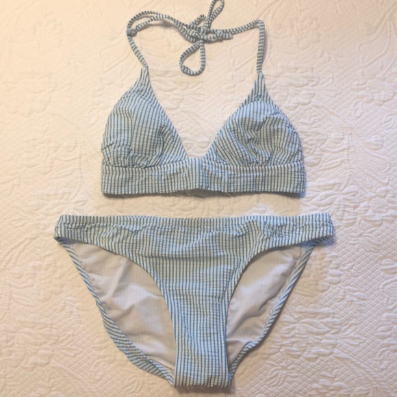 Other - J crew seer sucker bikini Other - J crew seer sucker bikini